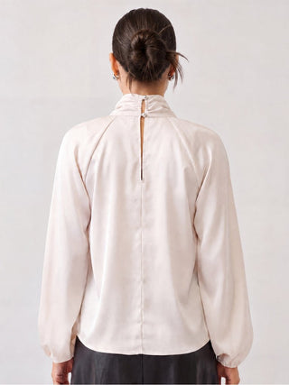 Alana Keyhole Top, Bone