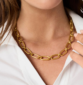 Sahara Demi Link Necklace - Gold