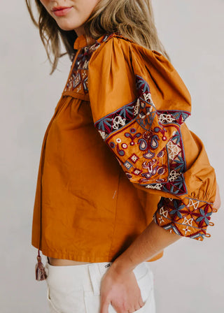 Diella Top, Caramel