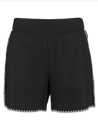 Nicolette Bermuda Short, Black/White