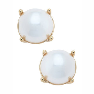 Carmen Pearl Cabochon Stud