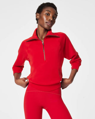 Airessentials Half Zip, Red
