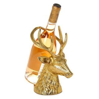 Gold Stag Bottle Holder
