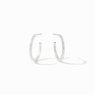Windsor Hoop, S - Cubic Zirconia