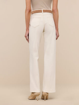 Scottie H/R Wide Leg, Macadamia