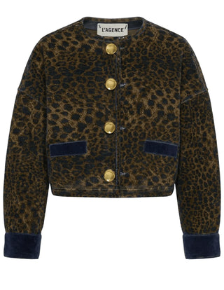 Verona Collarless Jacket, Zephyr