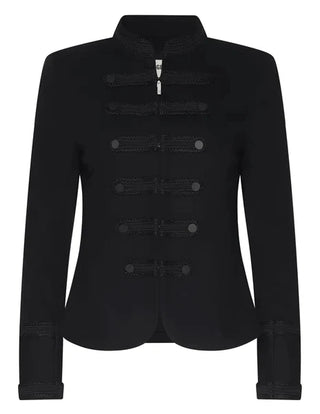 Victory Military Jacket, Black