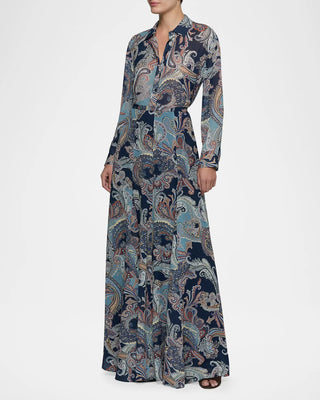 Patrica Full Maxi Skirt, Besarabian Paisley