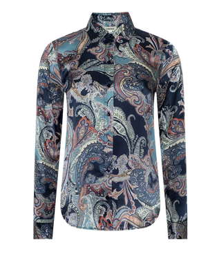 Tyler L/S Blouse, Besarabian Paisley