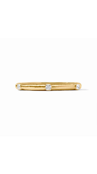 Catalina Hinge Bangle - Cubic Zirconia
